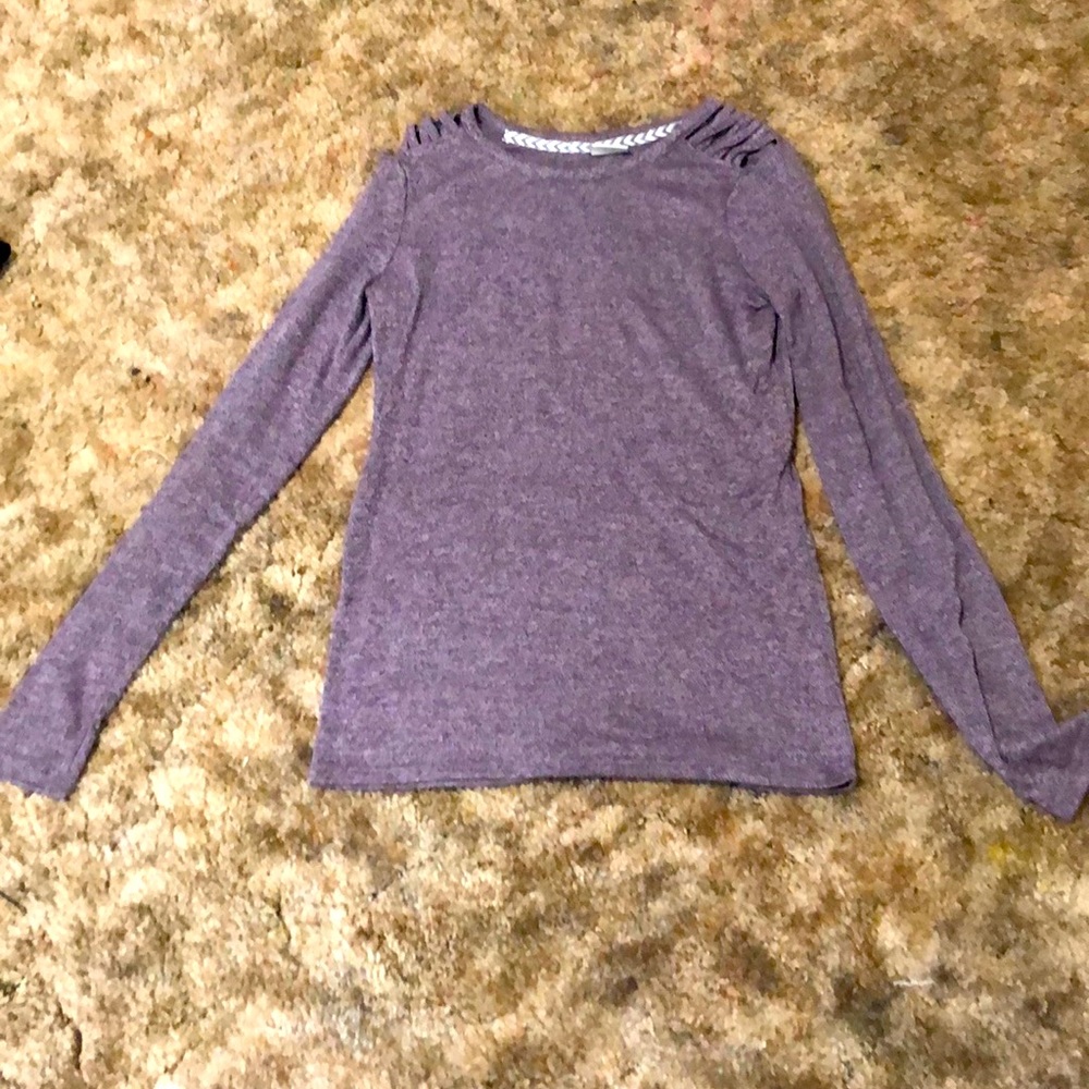 Purple top for teens
